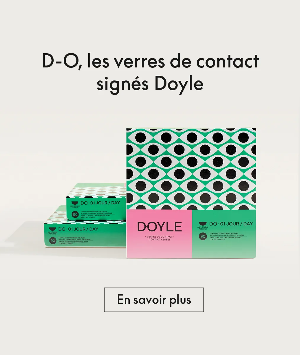 D-O, les verres de contact signés Doyle