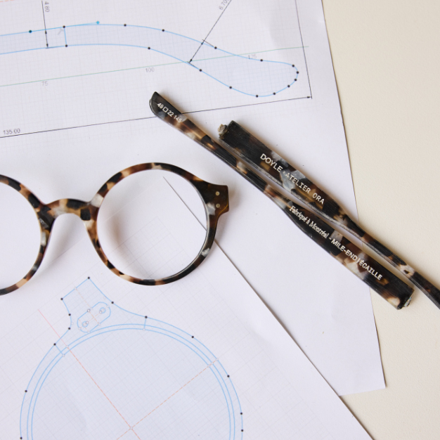 Discover the Mile‑End frame - Conception de lunettes